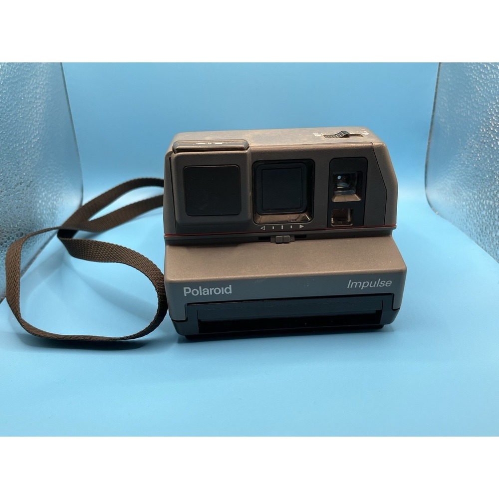 Polaroid 600 Impulse instant Camera System w/Built In Flash/Strap-Not Tested- - Picture 3 of 15